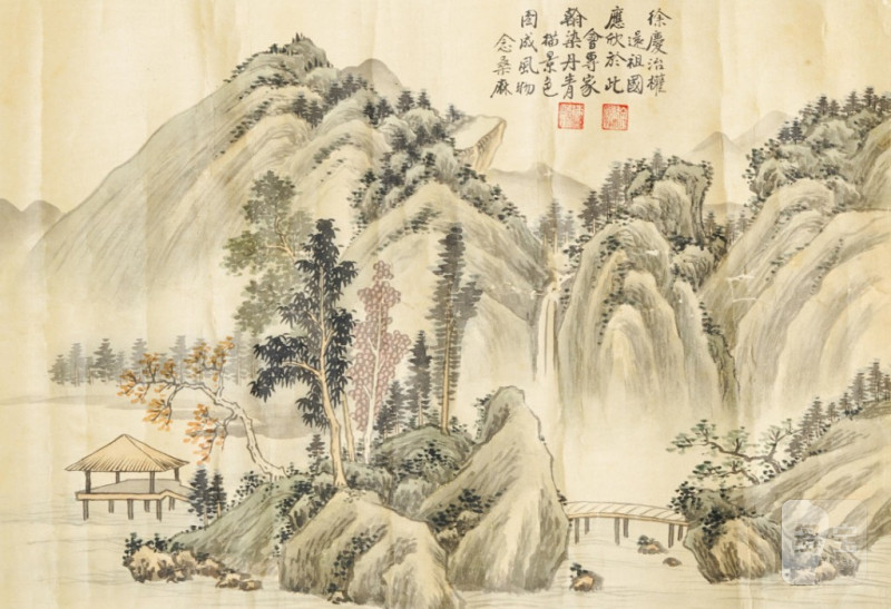    佚名 山水